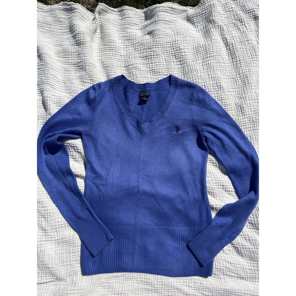 Vintage Polo Ralph Lauren Women’s Purple Sweater – Size L
